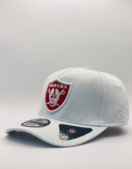 Las Vegas Raiders white and Red Precision 9FORTY A-Frame Snapback 1.18