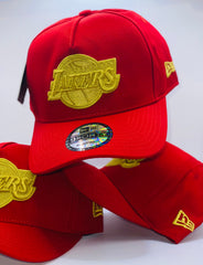 LA Lakers Red And Gold Precision 9FORTY A-Frame Snapback 2.1