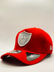 Las Vegas Raiders Red and Sliver Precision 9FORTY A-Frame Snapback 1.20