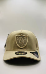 Las Vegas Raiders Beige Precision 9FORTY A-Frame Snapback 1.22