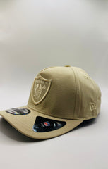 Las Vegas Raiders Beige Precision 9FORTY A-Frame Snapback 1.22