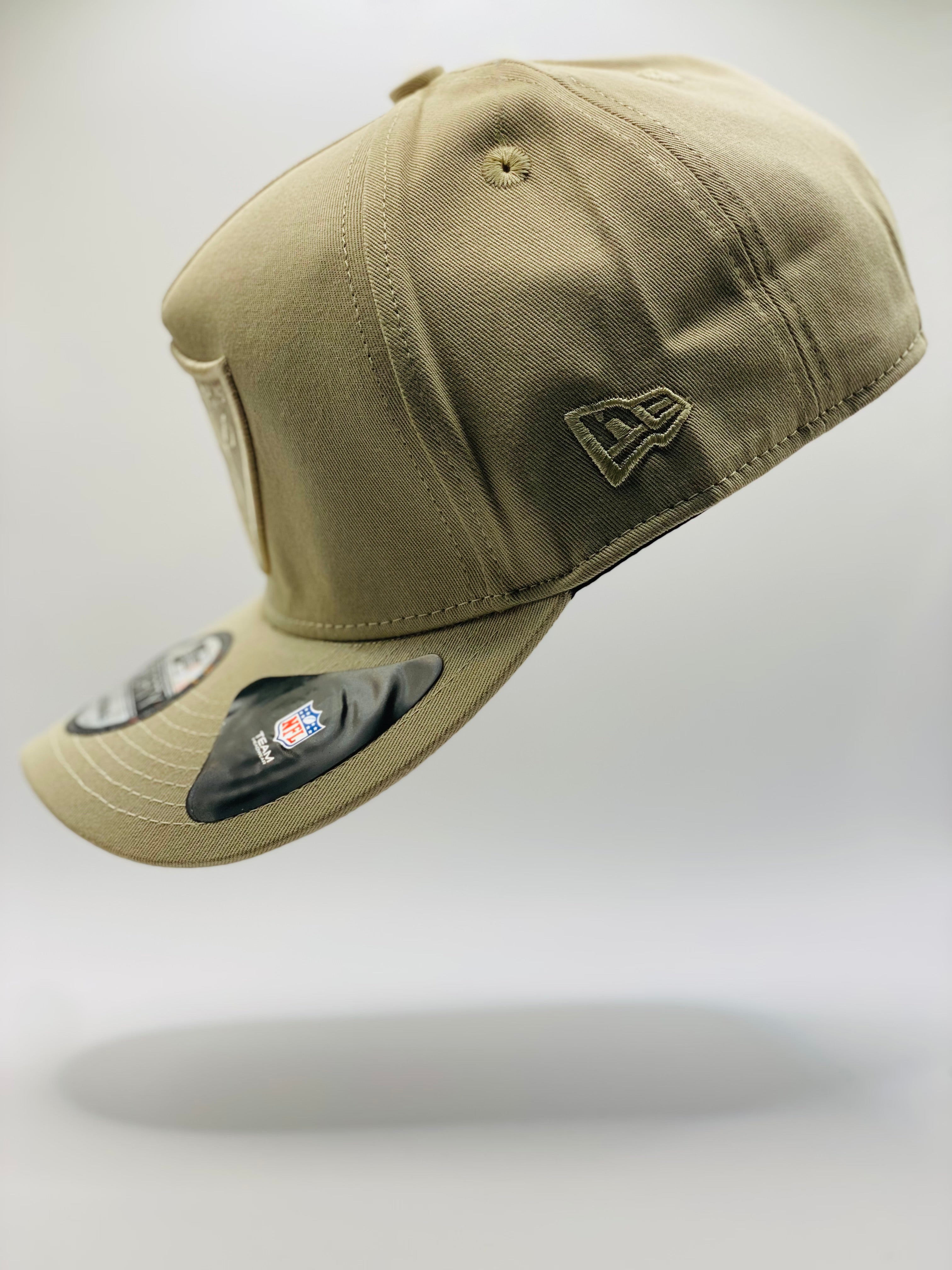 Las Vegas Raiders Beige Precision 9FORTY A-Frame Snapback 1.22