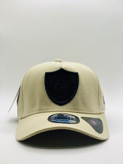 Las Vegas Raiders Beige and Black Precision 9FORTY A-Frame Snapback 1.21