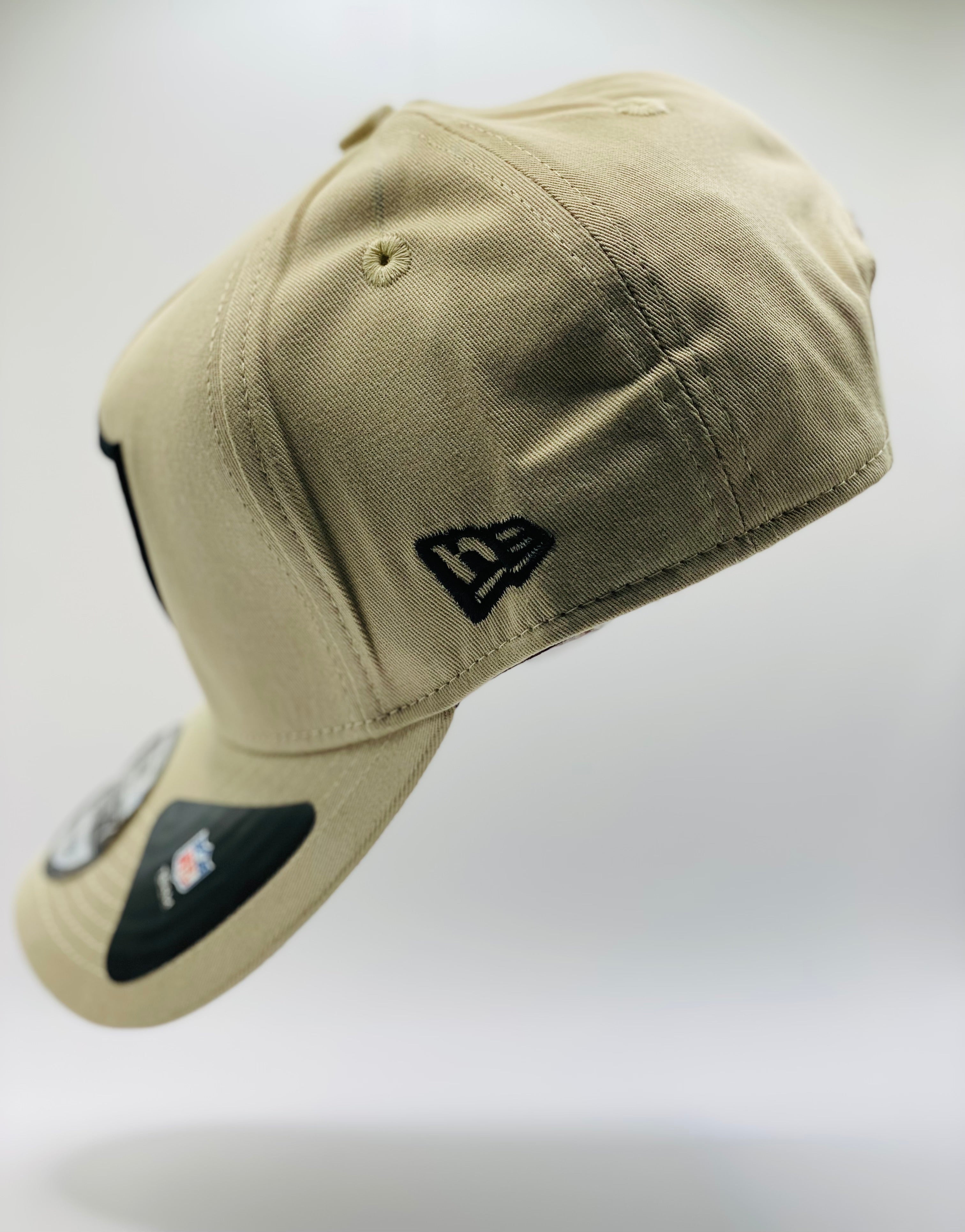 Las Vegas Raiders Beige and Black Precision 9FORTY A-Frame Snapback 1.21