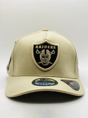 Las Vegas Raiders Beige and Black Precision 9FORTY A-Frame Snapback 1.23