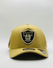 Las Vegas Raiders Warm Beige and a Black Precision 9FORTY A-Frame Snapback 1.25