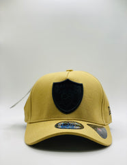 Las Vegas Raiders Warm Beige and a solid Black Precision 9FORTY A-Frame Snapback 1.24