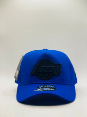 LA Lakers Blue and a solid Black Precision 9FORTY A-Frame Snapback 2.6