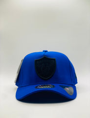 Las Vegas Raiders Blue and a Solid Black Precision 9FORTY A-Frame Snapback1.3