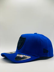 Las Vegas Raiders Blue and a Solid Black Precision 9FORTY A-Frame Snapback1.3