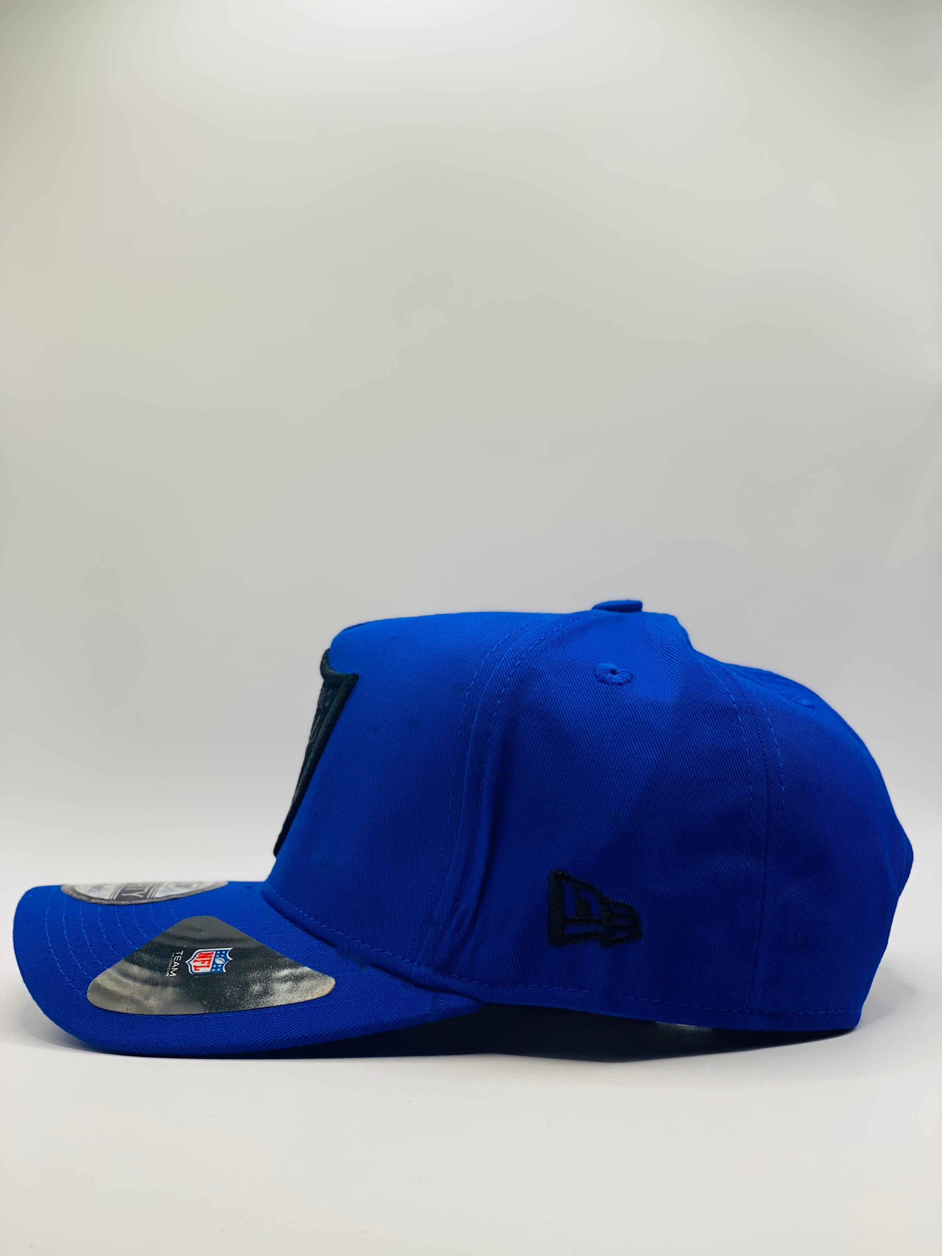 Las Vegas Raiders Blue and a Solid Black Precision 9FORTY A-Frame Snapback1.3