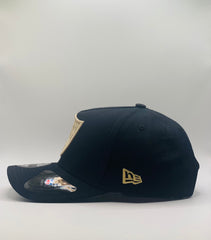 Las Vegas Raiders Black and a Solid Gold Precision 9FORTY A-Frame Snapback 1.11