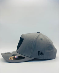 Las Vegas Raiders Grey and Solid Black Precision 9FORTY A-Frame Snapback 1.4