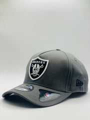 Las Vegas Raiders Grey and White/Black Precision 9FORTY A-Frame Snapback 1.6