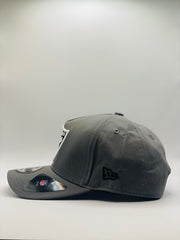 Las Vegas Raiders Grey and White/Black Precision 9FORTY A-Frame Snapback 1.6