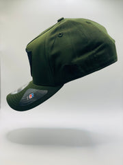 Las Vegas Raiders Khaki Green And Solid Black Precision 9FORTY A-Frame Snapback 1.9