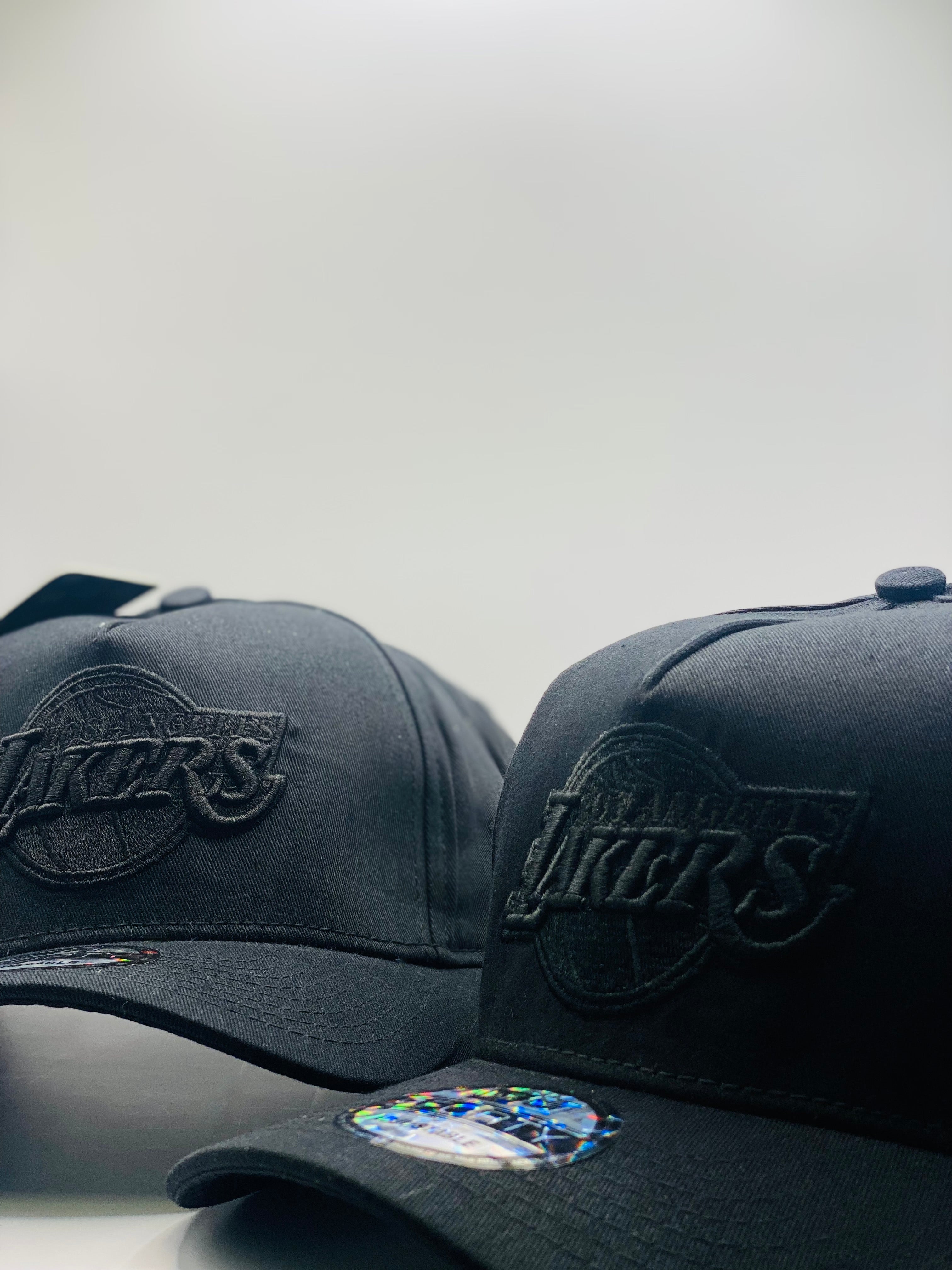 LA Lakers Black On Black Precision 9FORTY A-Frame Snapback 2.5