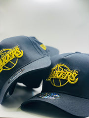 LA Lakers Gold with a Black Trim Precision 9FORTY A-Frame Snapback 2.4